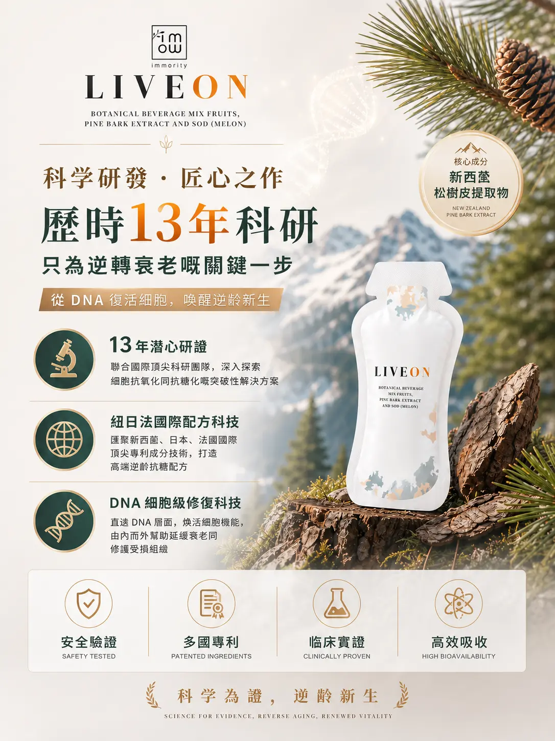 Liveon 逆齡抗糖飲